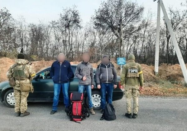 В Одесской области задержали группу уклонистов, которые пытались доехать на такси до границы