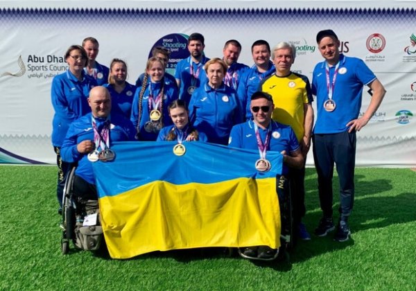 Паралимпийцы из Одесской области завоевали четыре золотые награды на чемпионате мира по пулевой стрельбе
