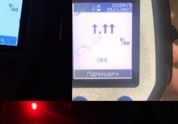 Пьяный водитель устроил ДТП на трассе Одесса – Киев: алкоголя в крови нарушителя было в 25 раз больше нормы