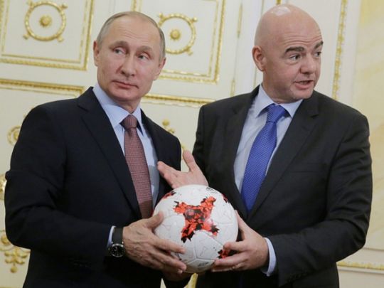 Президент ФІФА запропонував «припинити вогонь» в Україні та нарвався на жорстку відповідь