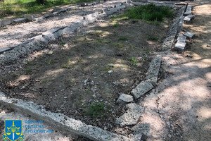 На благоустройстве сквера на поселке Котовского разворовали полмиллиона гривен