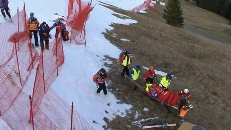 Призер Олімпійських ігор розбився на гірськолижній трасі: відео жахливого падіння