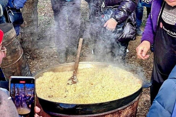 В парке Шевченко открылась "Юрта Несокрушимости"