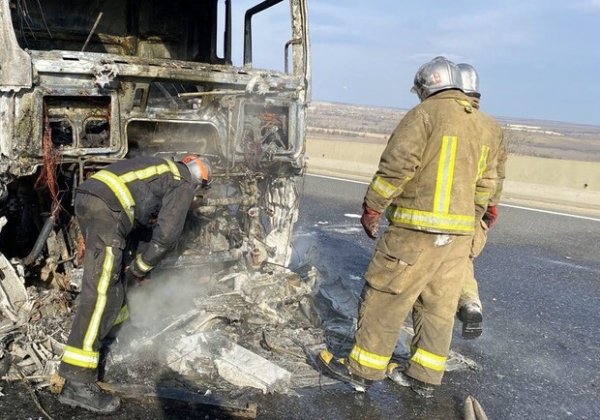 На трассе Одесса – Киев загорелась фура: подробности происшествия