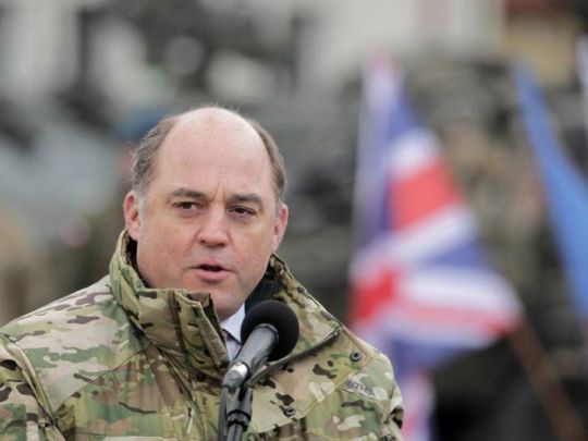 «До Криму, туди»: міністр оборони Великобританії спрямував українських бійців