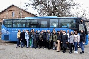 В Одесской области заработал вакцинальный автобус В Одесской области заработал вакцинальный автобус