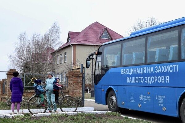 В Одесской области заработал вакцинальный автобус В Одесской области заработал вакцинальный автобус