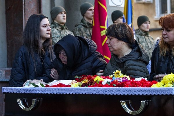 В Одессе простились с двумя погибшими в Донецкой области военными