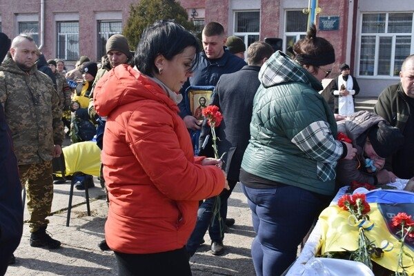 В Одесской области простились с погибшим в Донецкой области защитником Украины