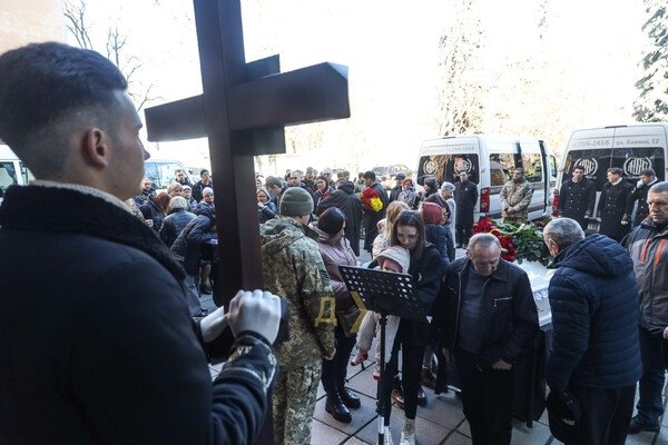 В Одессе простились с двумя погибшими в Донецкой области военными