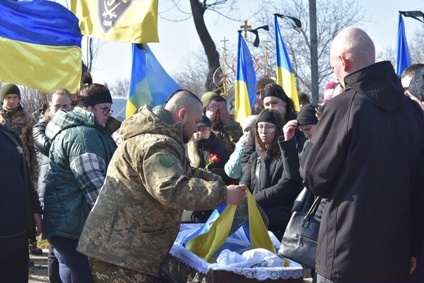 В Одесской области простились с погибшим в Донецкой области защитником Украины