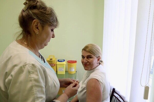 В Одесской области заработал вакцинальный автобус В Одесской области заработал вакцинальный автобус