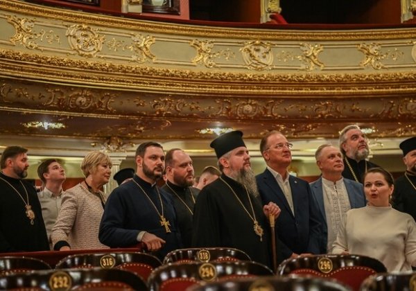 Одессу посетил предстоятель ПЦУ: он освятил купол кафедрального собора