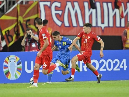 Де&nbsp;і&nbsp;коли дивитися онлайн Україна&nbsp;&mdash; Північна Македонія: розклад трансляцій та&nbsp;прогноз на&nbsp;матч відбору Євро-2024