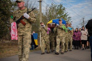 В Одесской области простились с погибшим на фронте в Луганской области пограничником 