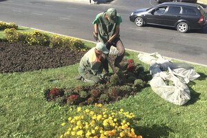 В Одессе преображают Старобазарный сквер