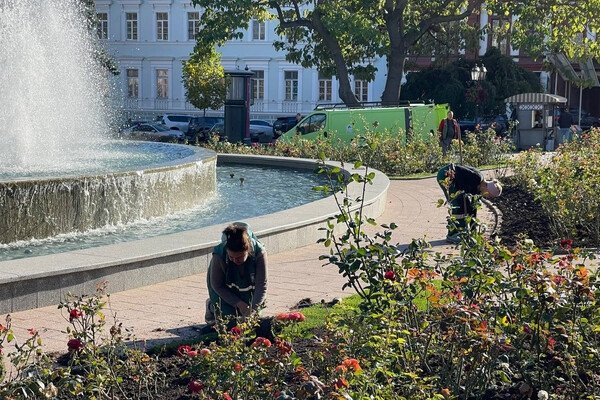 В Одессе преображают Старобазарный сквер