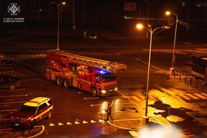 В Одессе горел торговый центр "Ривьера"