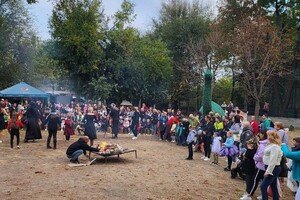 Тыквофест в зоопарке и шабаш в центре: как одесситы отметили Хэллоуин 