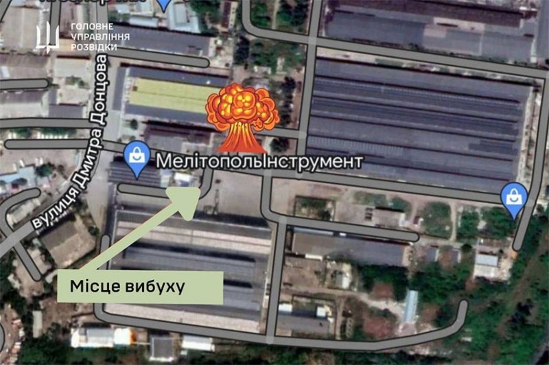 Офіцерів росії відправили до кобзона: в Мелітополі підірвали штаб окупантів
