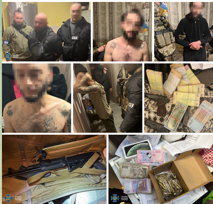 Знешкоджена банда, яка намагалася захопити паркувальний бізнес у Києві (фото)