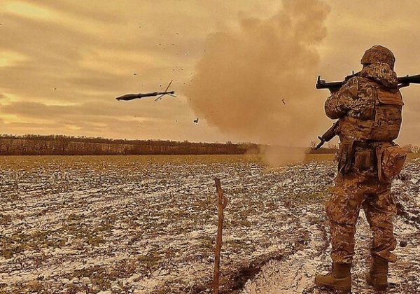 Карта боевых действий в Украине 27 января