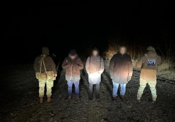 Пытались спрятаться от квадрокоптера пограничников: в Одесской области задержали пятерых уклонистов