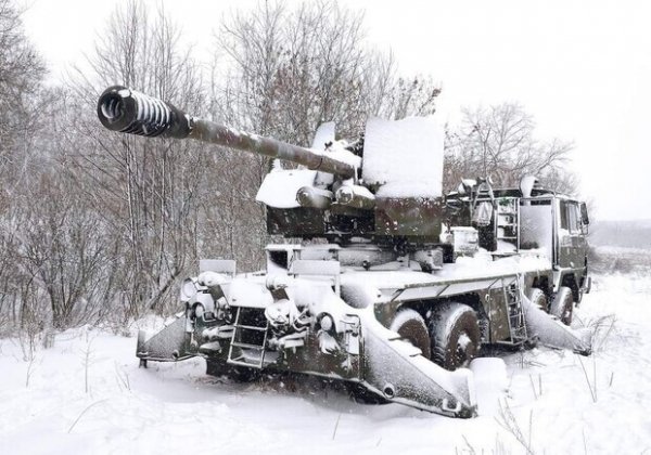 Карта боевых действий в Украине 25 февраля