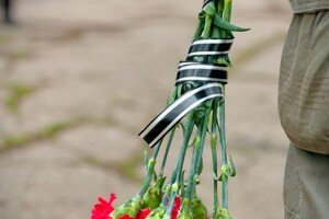 В Одессе провели в последний путь бывшего первого заместителя мэра Сергея Тетюхина, который погиб от российскй ракеты