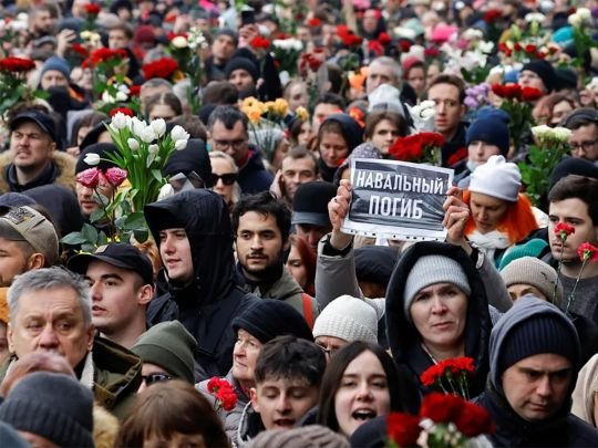 В москві поховали опозиційного політика Олексія Навального: що відомо