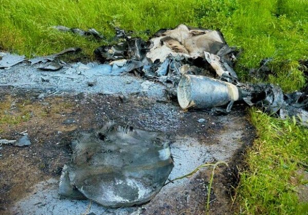 Над Одессой сбили вражеский БпЛА: Труханов показал фото уничтоженного дрона