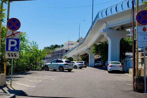 В Одессе у пляжа появилась инклюзивная площадка для парковки
