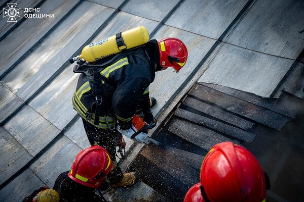 Что горело в храме на Леонтовича в Одессе