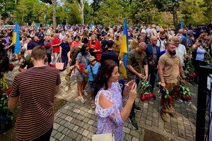 В День памяти защитников Украины в Одессе открыли Аллею Героев