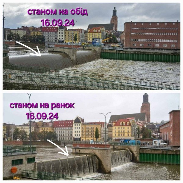 Велика вода: Вроцлав готується до найгіршого з 1997 року сценарію повіні в місті (фото)