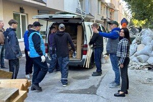 Как сейчас выглядит трехэтажное здание, пострадавшее от ракетных обстрелов 18 октября в Одессе