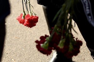 В Одессе простились с полицейскими, погибшими в результате ракетного удара 18 ноября