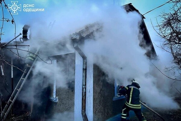 В Одесской области во время пожара в жилом доме погибла женщина