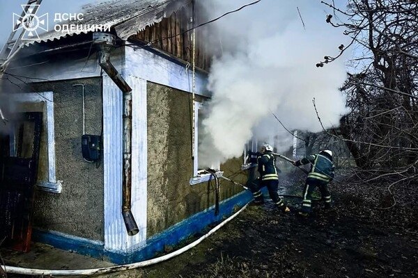 В Одесской области во время пожара в жилом доме погибла женщина