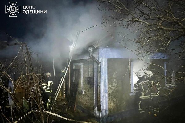В Одесской области во время пожара в жилом доме погибла женщина