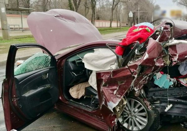 В Одессе произошло ДТП с участием пяти автомобилей: пострадала женщина