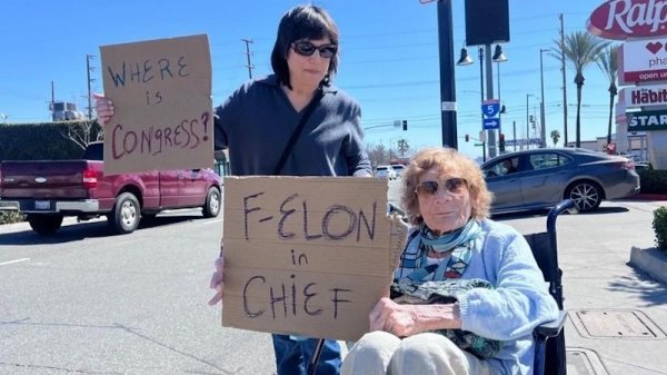 Заводы Tesla в США столкнулись с протестами «Takedown»