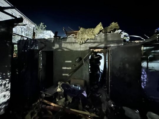Приватний будинок директора Одеського зоопарку знищено внаслідок нічного нальоту ворожих безпілотників на регіон (фото, відео)