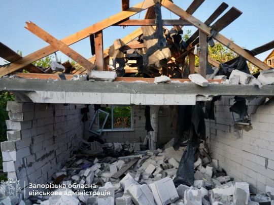 Нічний наліт «Шахедів»: руйнування на Кіровоградщині, Харківщині та в Запорізькій області (фото, відео)