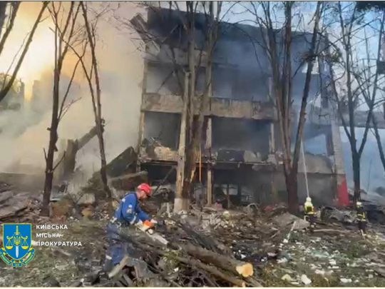 Нічний обстріл Києва: кількість постраждалих зросла до 26, серед них є дитина