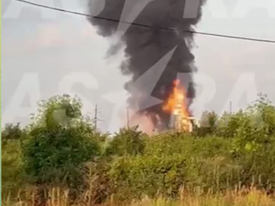Дрони атакували Краснодарський край росії: горів НПЗ і&nbsp;військова частина