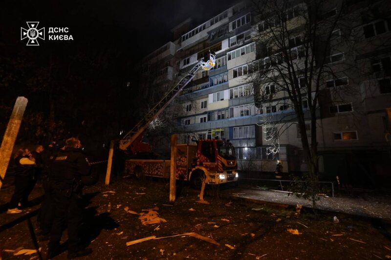 Збільшилася кількість жертв нічного обстрілу Києва