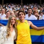 Дворазовий олімпійський чемпіон, який побив рекорд українця, таємно розписався з красунею-моделлю (фото)